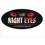 Night Eyes Window Decal